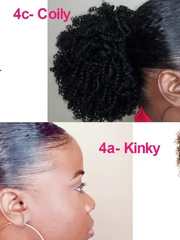 outre synthetic big beautiful hair ponytail 4c coily 4a kink