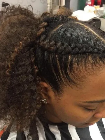 30 classy black ponytail hairstyles natural hair styles blac