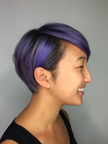 purple pixie pixie hairstyles pixie cut with bangs pixie hai