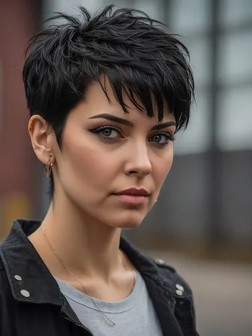 short messy hair embracing effortless style in minutes