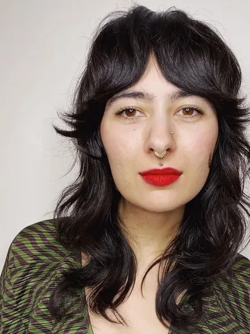 29 trendy and creative shag haircuts for round faces