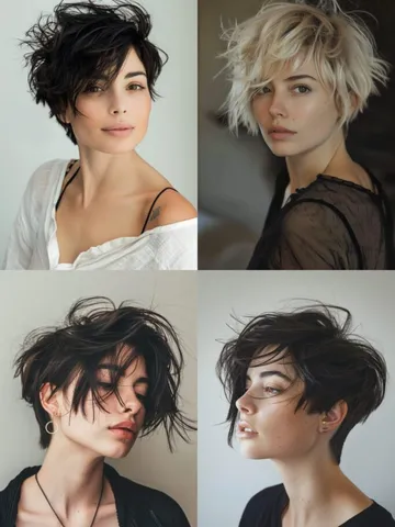 37 cute and easy to do short messy haircuts for 2024 latest