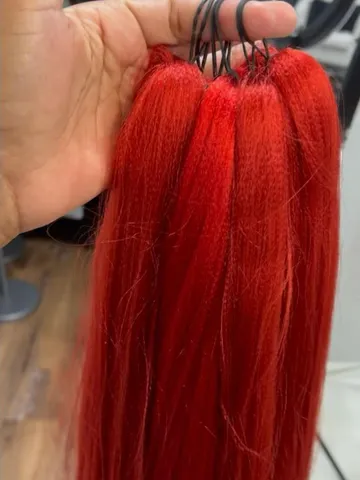 red knotless braidssbyvon red hair box braids hairdo
