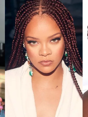 jumbo red knotless box braids