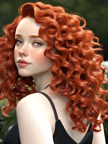 15 red curly hair styles and inspiration burst of style