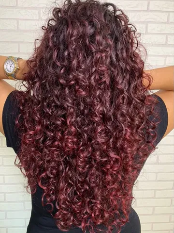 pin on hair inspiration colored curly hair dyed curly hair r