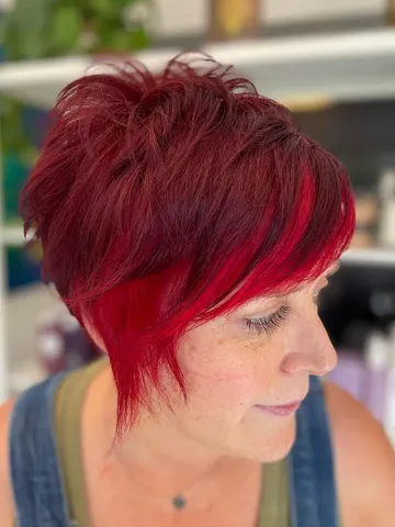 28 trendy long pixie cuts that make older women look effortl