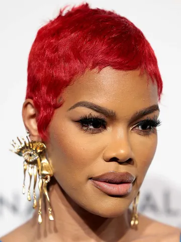 rihanna red pixie cut rihanna announces haircare line fenty