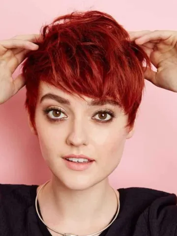 20 red pixie cut ideas for women in 2022 short hair models