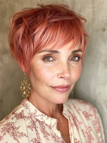 23 cutest red pixie cuts women 50 are choosing kappers magaz