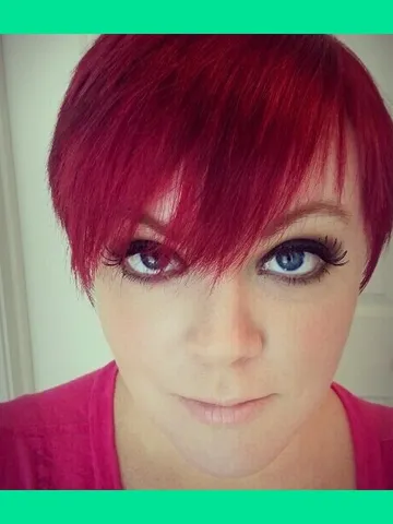 red pixie cut ashley p s ashleypyle photo beautylish