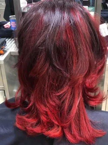 25 fiery red wolf cut ideas hairaide