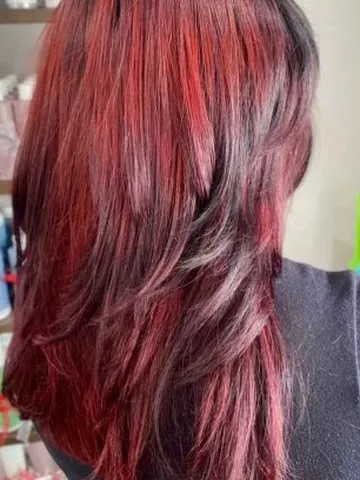 25 fiery red wolf cut ideas hairaide
