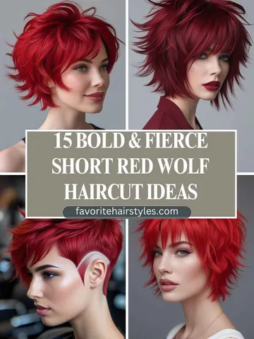 15 bold fierce short red wolf haircut ideas favorite hair st