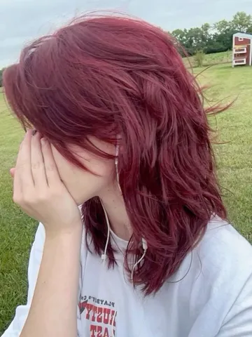pin by neptune a d on wolf cut hair color hair styles red ha