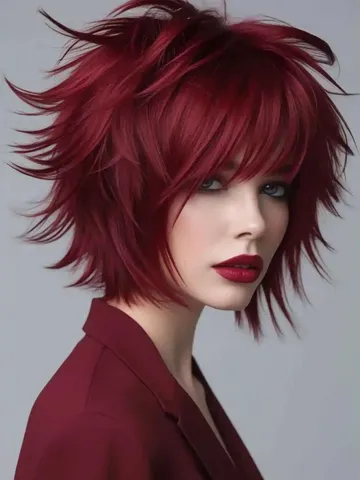 15 bold fierce short red wolf haircut ideas favorite hair st