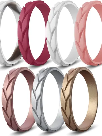 rubber wedding rings 60 photos astyledwedding com