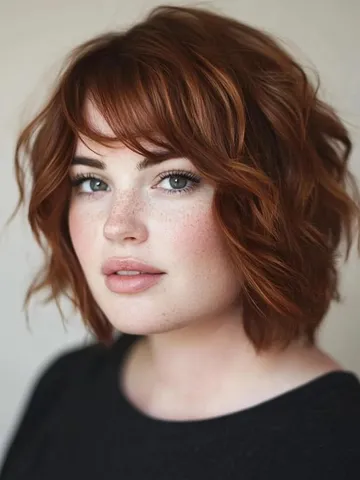 top haircuts to flatter and slim chubby faces for a stylish