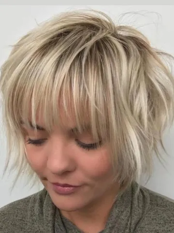 shaggy haircuts for thin hair