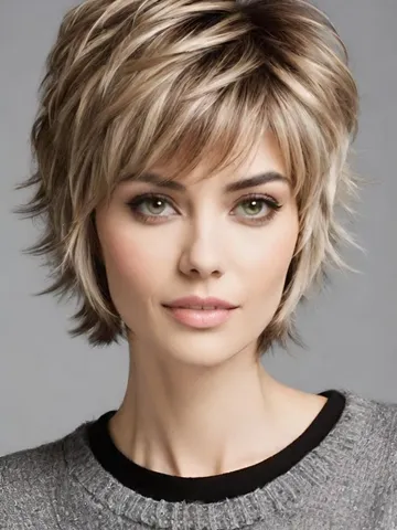 26 short shag haircuts that scream effortless style e t m k