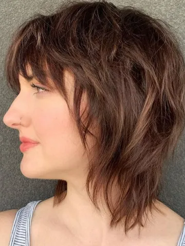 60 best variations of a medium shag haircut for your distinc