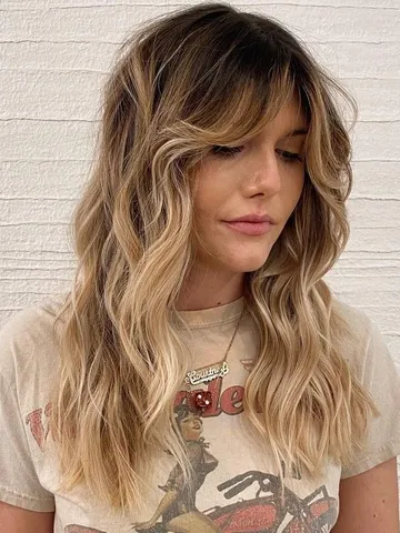 30 gorgeous curtain bangs to complement any hairstyle hair a