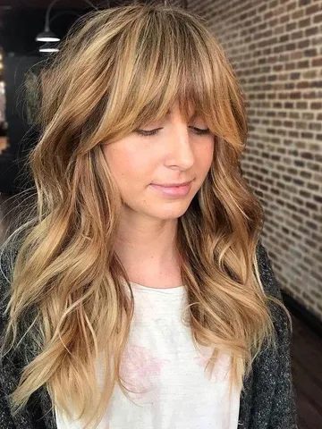cosmoprof beauty on instagram our curtain bangs hairoftheday