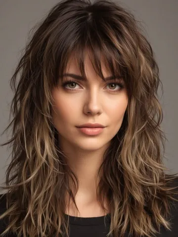 20 Long Shag Hairstyles - Stylish Hair Ideas