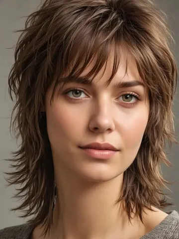 23 discover stunning medium shag haircuts for all hair types