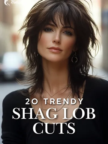21 gorgeous medium shag haircuts for older women artofit