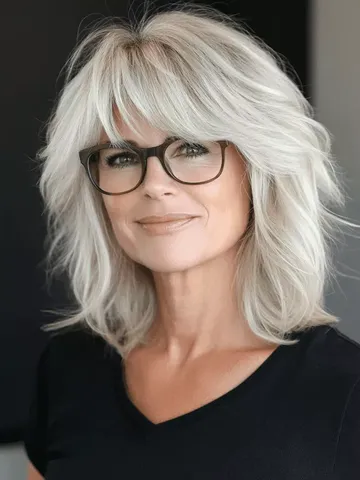 best shag haircuts for women over 50 layered low maintenance