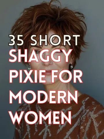 35 cute short shaggy pixie for modern women in 2025 short sh