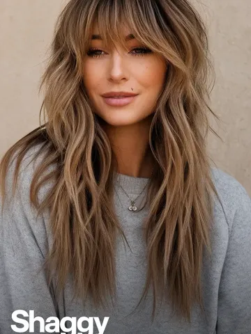 shaggy haircuts trending summer 2025 medium short long cuts