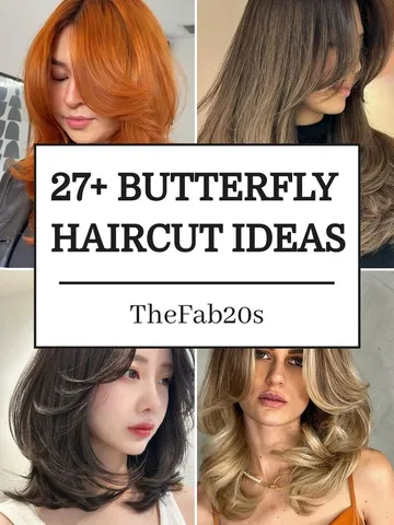 27 butterfly haircut ideas that will make your heart flutter