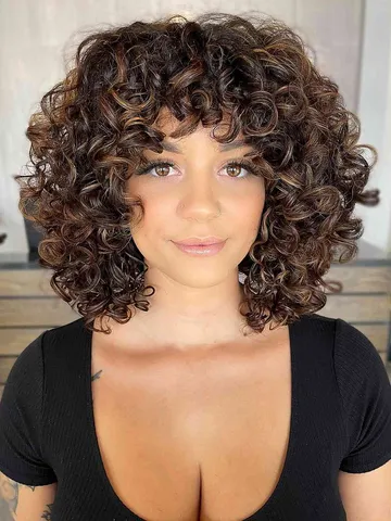 short hairstyles for fine naturally curly hair 2023 infoupda