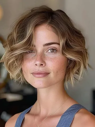 50 gorgeous short wavy haircuts trending in 2025 short wavy