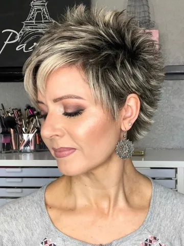 14 brilliant messy short spiky hairstyles for women