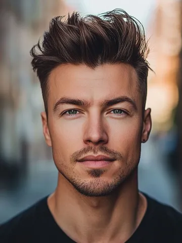 popular messy spiky hair ideas for men beard beasts