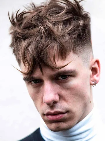 short messy spiky hairstyles for men