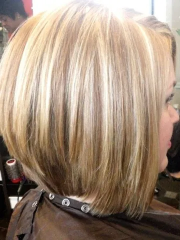 stacked bob haircut