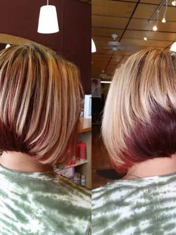 pin on hair