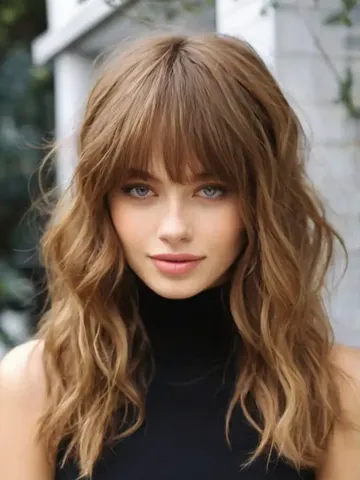 21 Wispy Curtain Bangs With Long Hair: A Guide for Long Hair Styles ...