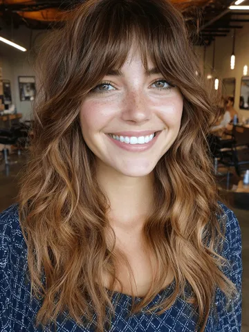 25 Trendy Curtain Bangs for Women Over 30 Years Old That'll Make You ...