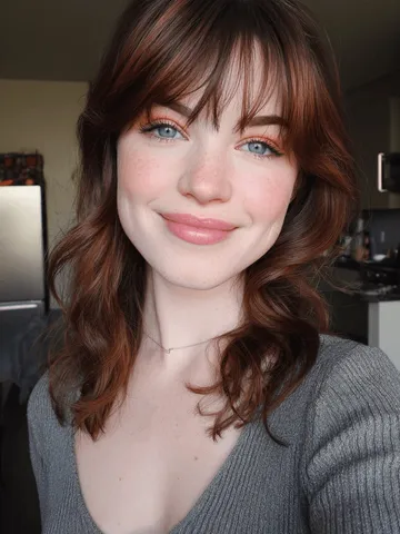 25 Trendy Curtain Bangs for Women Over 30 Years Old That - Kappers Magazine