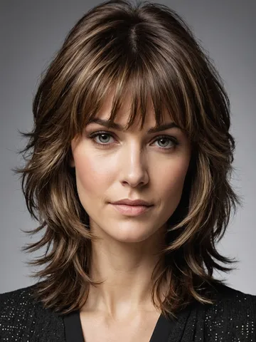 20 Medium Shag Hairstyles - Trend Is Style
