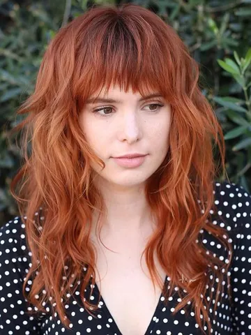 Textured Bangs