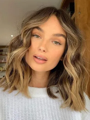 textured bob haircut