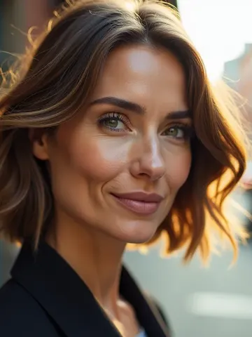 i tried this 15 minute textured bob styling method at 45 it