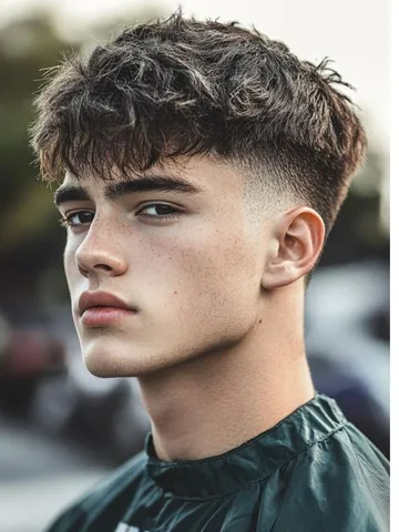 textured crop haircut