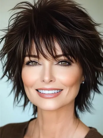 63 fresh short layered haircuts with bangs that are perfect